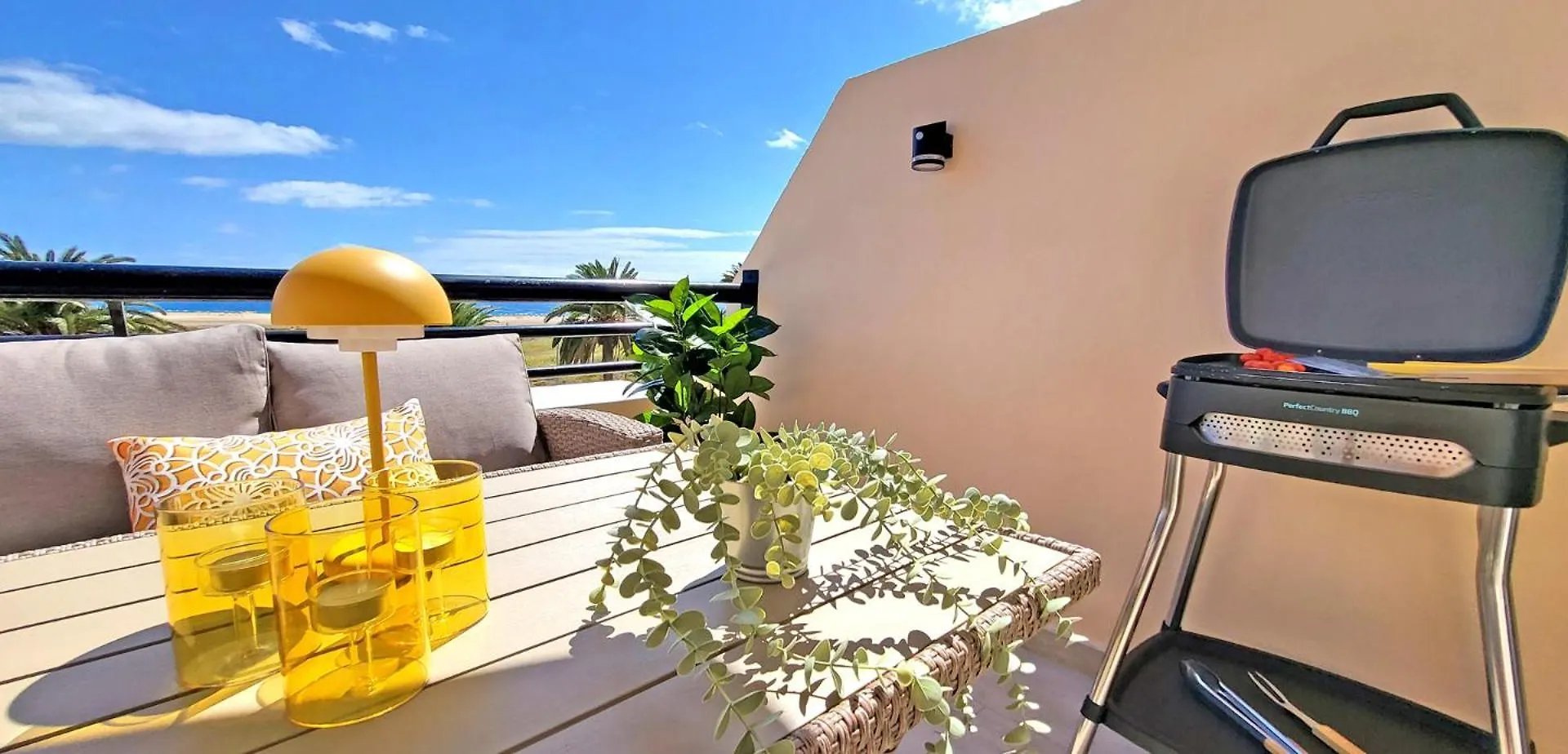 Ferienwohnung Sol, Morro Jable, Meerblick, Klimaanlage, Pool 0*, Morro Jable (Fuerteventura)