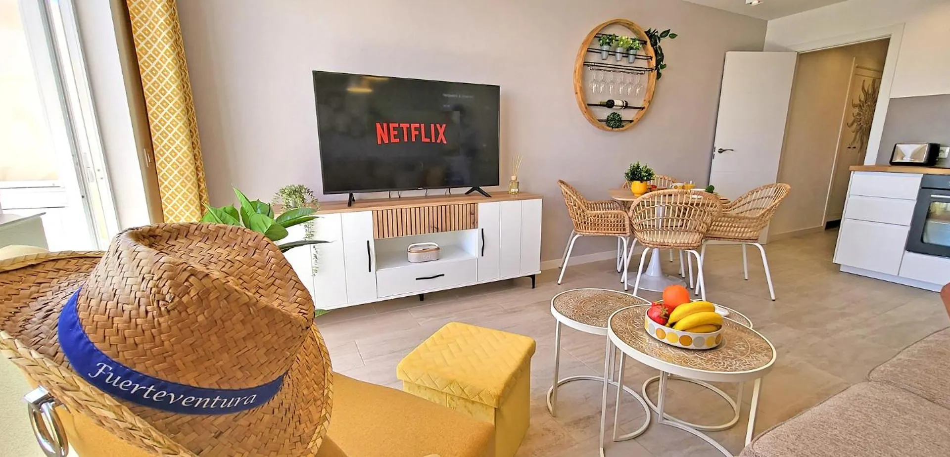 Ferienwohnung Sol, Morro Jable, Meerblick, Klimaanlage, Pool Apartment